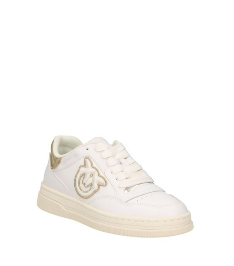 スニーカー PINKO Women Sneakers SS0077P014ZI6MANDY11 White MANDY 11 PINKO SS0077P014ZIA WHITE/PLATINUM - Giglio Luxury